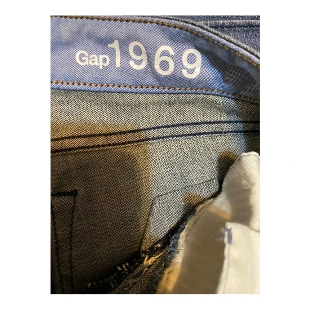 Gap 1969 Jeans Womens Size 26/2A Always Skinny Low Rise Original Fit Dark Denim